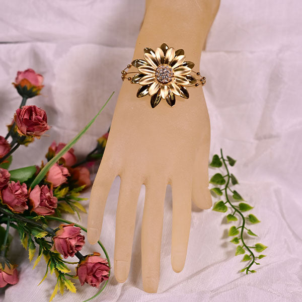 Gold Flower Bracelet