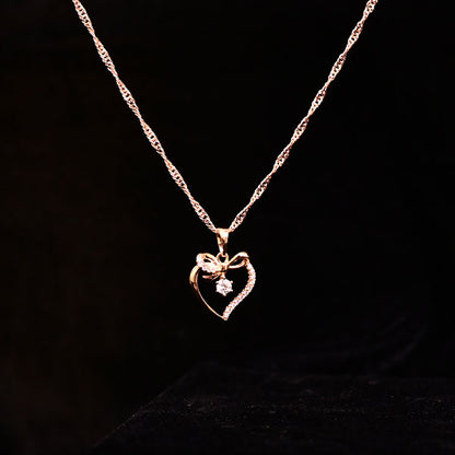 Golden Heart Pandent
