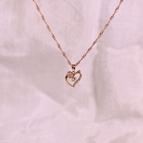 Golden Heart Pandent