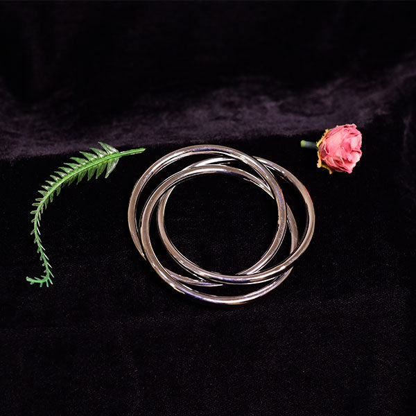 Silver Hoop Bangles