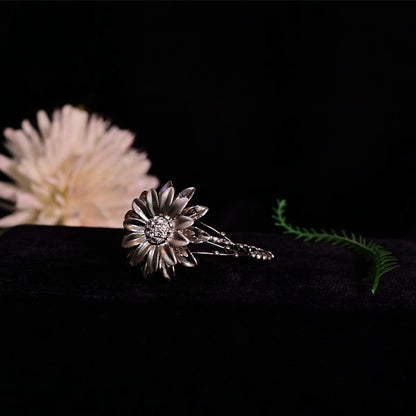 Silver Flower Bracelet