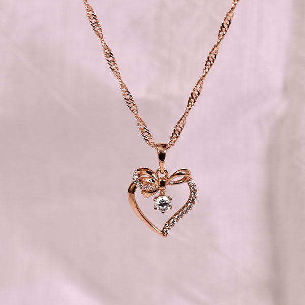 Golden Heart Pandent