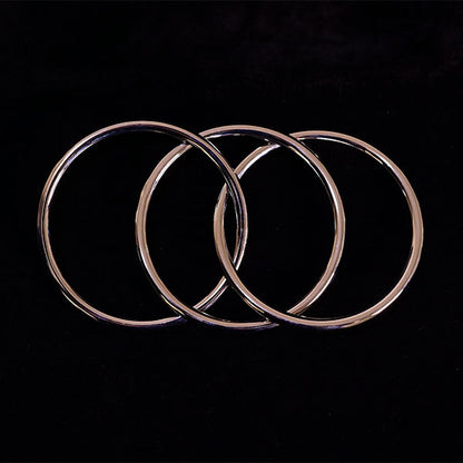 Silver Hoop Bangles