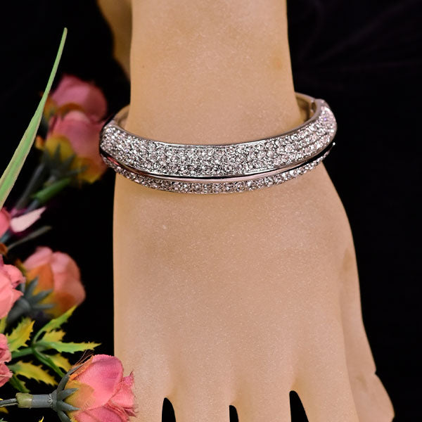 White Zircon Bracelet